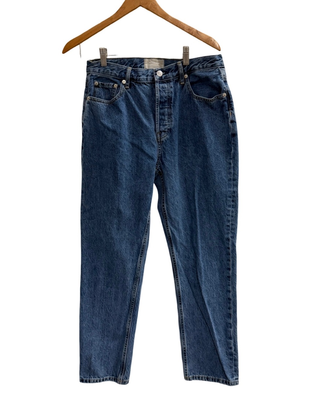EVERLANE The 90s Cheeky Jeans Organic Cotton Size 29 Regular High Rise Straight - Picture 2 of 10